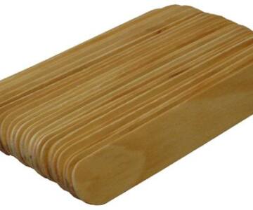 ABATELENGUAS DE MADERA 500 PZAS