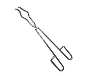 Pinza para crisol de acero