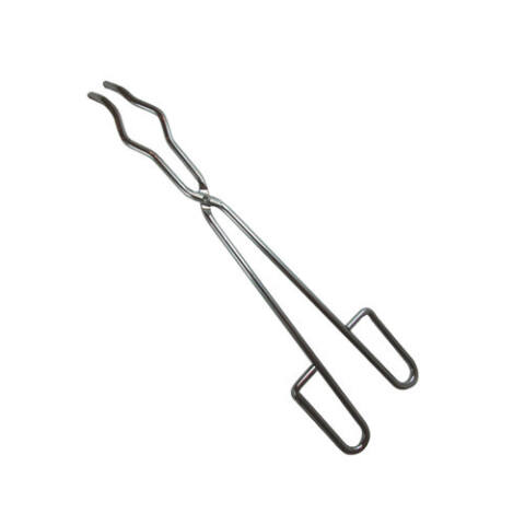Pinza para crisol de acero