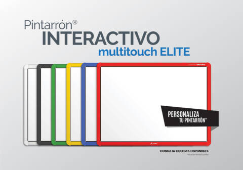 Pintarrón Interactivo Multitouch Elite