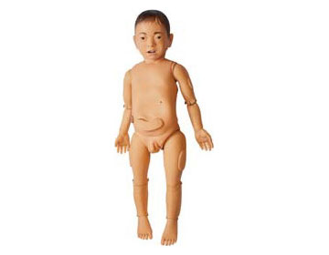 Maniquí de enfermería completo de niño (2 años)