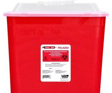 Contenedor Recolector 8.5 Lts Punzocortantes Rpi