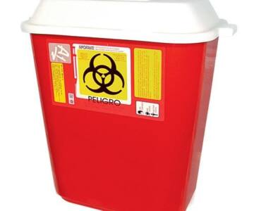 Recolector Contenedor 30 Lts Para Punzocortantes Rpbi