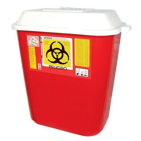Recolector Contenedor 30 Lts Para Punzocortantes Rpbi