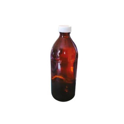 Botella de vidrio ámbar de 1 LT