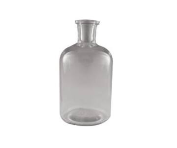 Frasco boca angosta de 250 ml, Ámbar