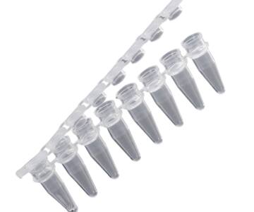 Tiras para PCR de 8 tubos. Modelo 60-0088