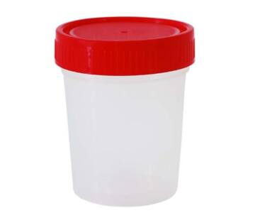 Vaso copro no estéril