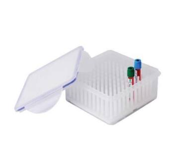 Caja para tubos tipo Vacutainer