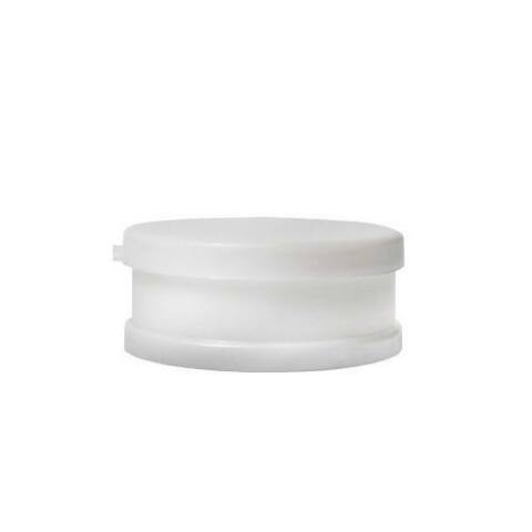 Contenedor  blanco de 20 ml con tapa rosca