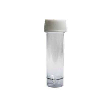 Contenedor de saliva de 25 ml faldón