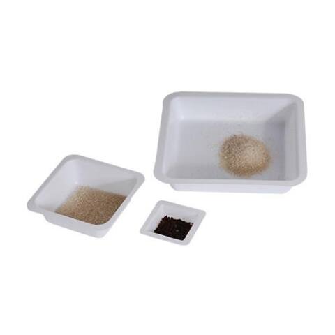Charolas para pesaje de 14 x 14 cm