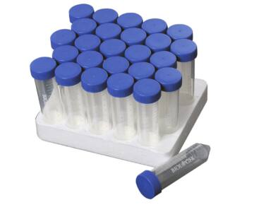 Tubo tipo falcón de 50 ml (Rack c/ 25 unid.)