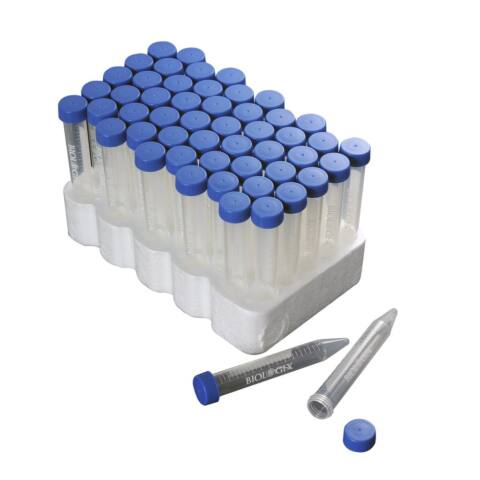Tubo tipo falcón de 15 ml (Rack c/ 50 unid.)