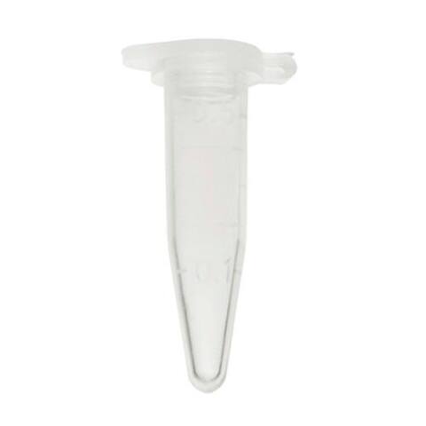 Tubos PCR de 0.5 ml con tapa plana