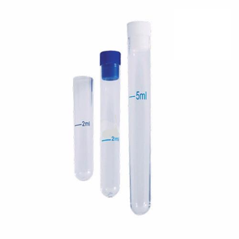 Tubos de ensayo de 7 ml con tapa