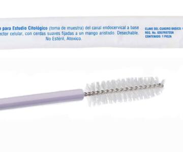 Cepillo Citológico Estéril, empaque individual