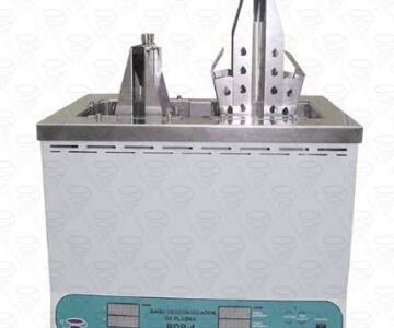 Baño descongelador de bolsas de plasma. Modelos "BDP-2", "BDP-4" y "BDP-8"