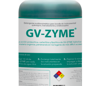 Detergente Jabón Multienziimático Quirúrgico Hospital GV-ZYME
