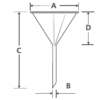 EMBUDO DE FILTRACIÓN de 150 ml - Imagen 2