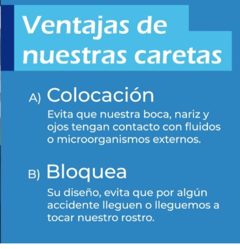 CARETA PROTECTORA DE ACETATO - Imagen 5