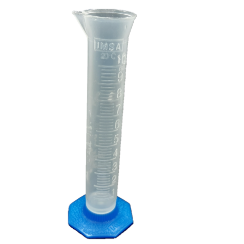 PROBETA GRADUADA DE POLIPROPILENO de 10 ml