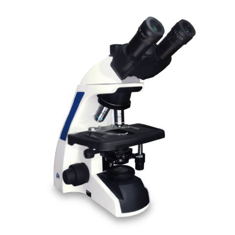 MICROSCOPIO TRIOCULAR BIOLÓGICO PLAN ACROMÁTICA AL INFINITO.