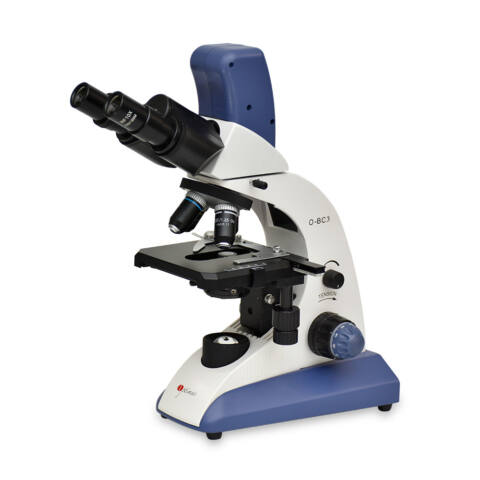 MICROSCOPIO BINOCULAR BIOLÓGICO CON CÁMARA DIGITAL DE 3 MEGA PIXELES