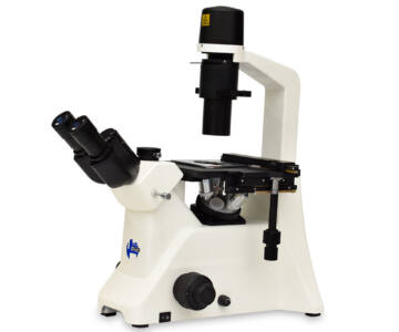MICROSCOPIO BIOLÓGICO INVERTIDO TRINOCULAR. MODELO INV-BIO-3N