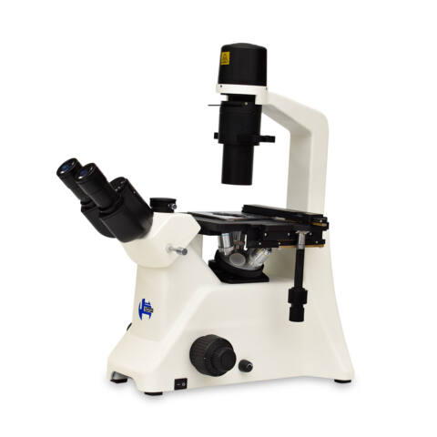 MICROSCOPIO BIOLÓGICO INVERTIDO TRINOCULAR. MODELO INV-BIO-3N