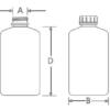 BOTELLA BOCA ANGOSTA de 60 ml - Imagen 2