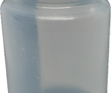 BOTELLA BOCA ANCHA AUTOCLAVABLE DE POLIPROPILENO de 125 ml
