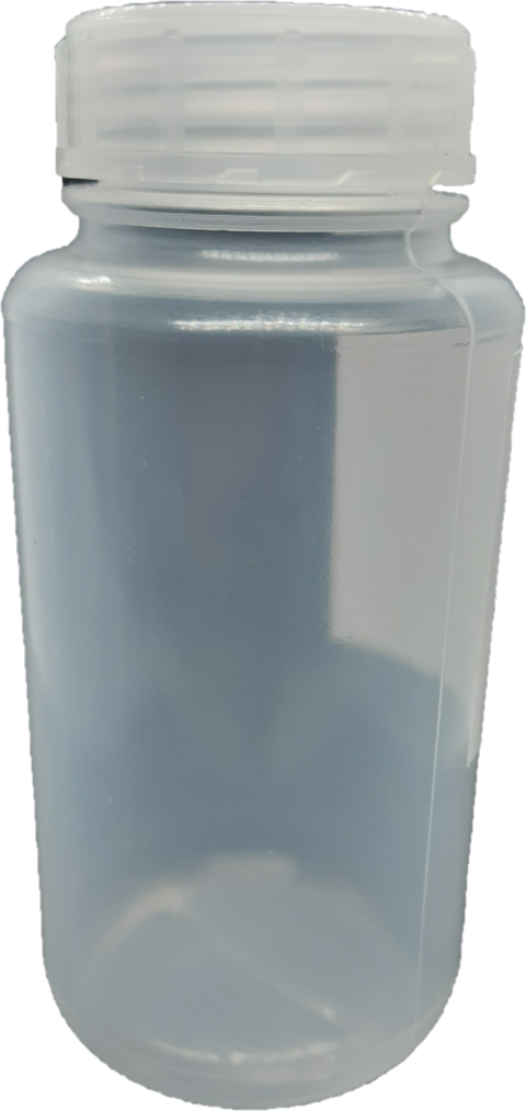 BOTELLA BOCA ANCHA AUTOCLAVABLE DE POLIPROPILENO de 250 ml