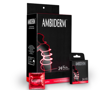 Condón masculino ultradelgado. Caja con 24 packs