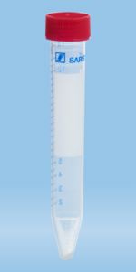 Tubo cónico estéril 15 ml con tapón roscado para centrifuga 50 piezas
