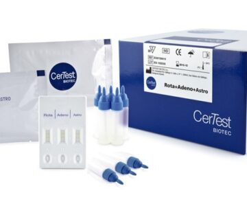 Prueba de Rotavirus, Adenovirus y Astrovirus 20 pruebas