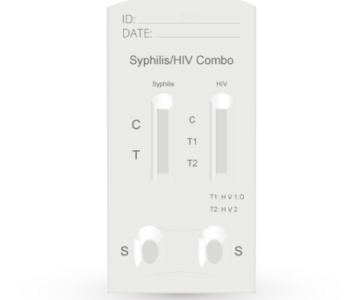 Prueba rápida Sifilis/Hiv combo - kit con 25
