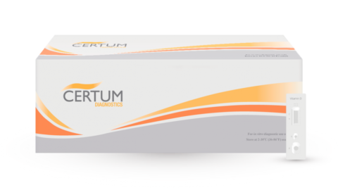 Prueba rápida – Vitamina D en Cassette 10 PRUEBAS