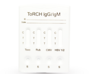 Prueba rápida ToRCH IgG/IgM Combo Rapid Test Cassette 25 test - Certum