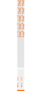Prueba antidoping para detección de marihuana (THC) en tira 50 pruebas