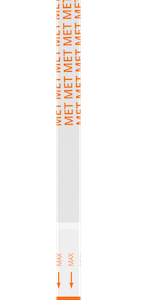 Prueba Antidoping para detección de metanfetamina (MET) en tira 50 pruebas