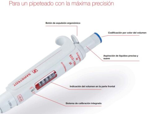 Micropipeta de Volumen variable autoclavable Sarpette®  0,5 -5 ml - Imagen 3