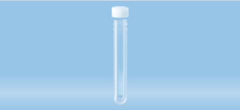 Tubo roscado, 7 ml, (LxØ): 82 x 13 mm, PP tubo para centrífuga 1000 pzas