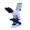 Microscopio biológico con cámara y soporte para tableta Modelo VIRTUE-3E-DIG