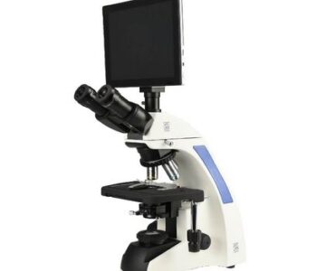 Microscopio biológico trinocular con pantalla Modelo VIRTUE-3N-TV