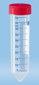 Tubo roscado, 50 ml, (LxØ): 114 x 28 mm, PP, con impresión