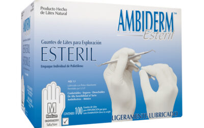 GUANTE DE LATEX ESTERIL BAJO EN POLVO