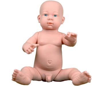 Bebé masculino para entrenamiento