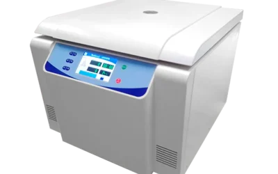 Centrifuga de alta capacidad con pantalla táctil. Modelo Centrificient IV MAX