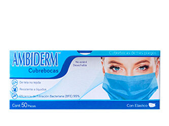 Cubrebocas 3 Pliegos